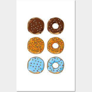 Cute Donuts Posters and Art